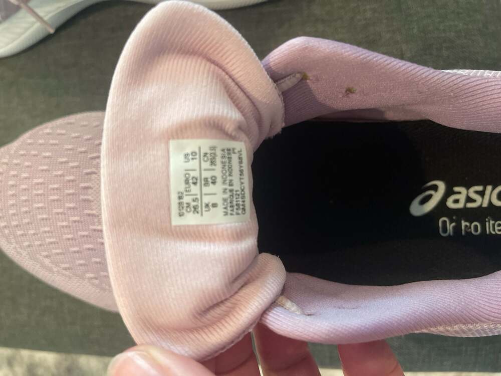 ASICS Women's Gel-Excite 9 Running Shoes Barely Rose / White - Picture 2 of 5